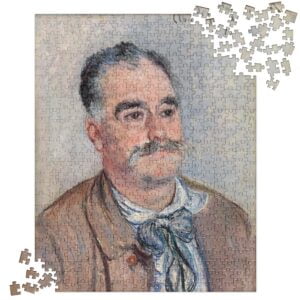 Monsieur Coqueret (jigsaw puzzle) painting by Claude Monet