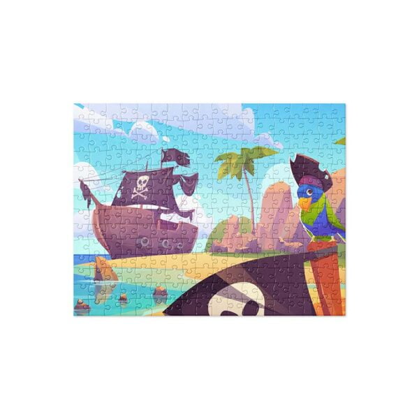 Pirate Ship Moored at Secret Island Jigsaw Puzzle