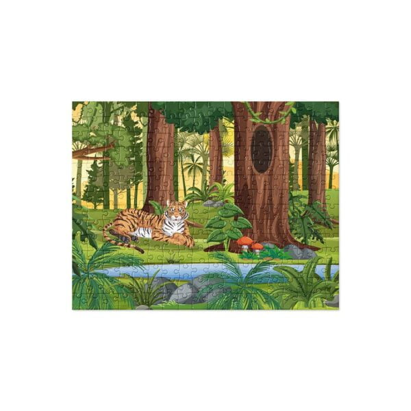 Tiger in the Forest Jigsaw Puzzle