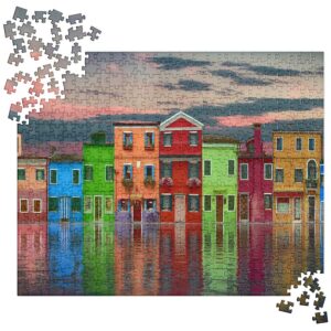 Colorful Houses Jigsaw puzzle