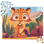 Tiger Cub in the Desert Jigsaw Puzzle