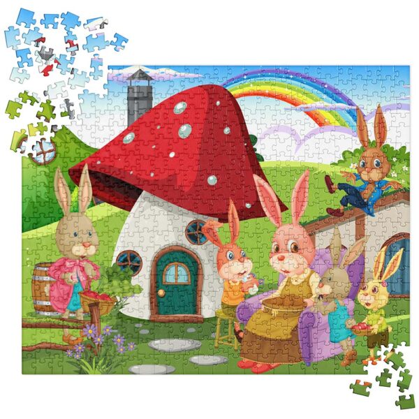 Shop Puzzle Rabbit Rabbit Family Jigsaw Puzzle - Puzzle Shop