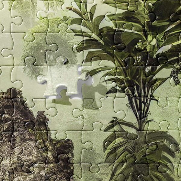 Abandoned Ruin in the Forest Jigsaw Puzzle